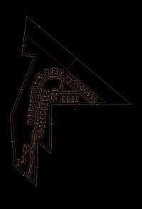 Using AutoCAD I drew the blueprints of the park I lived in for my client's project in April 2024.
