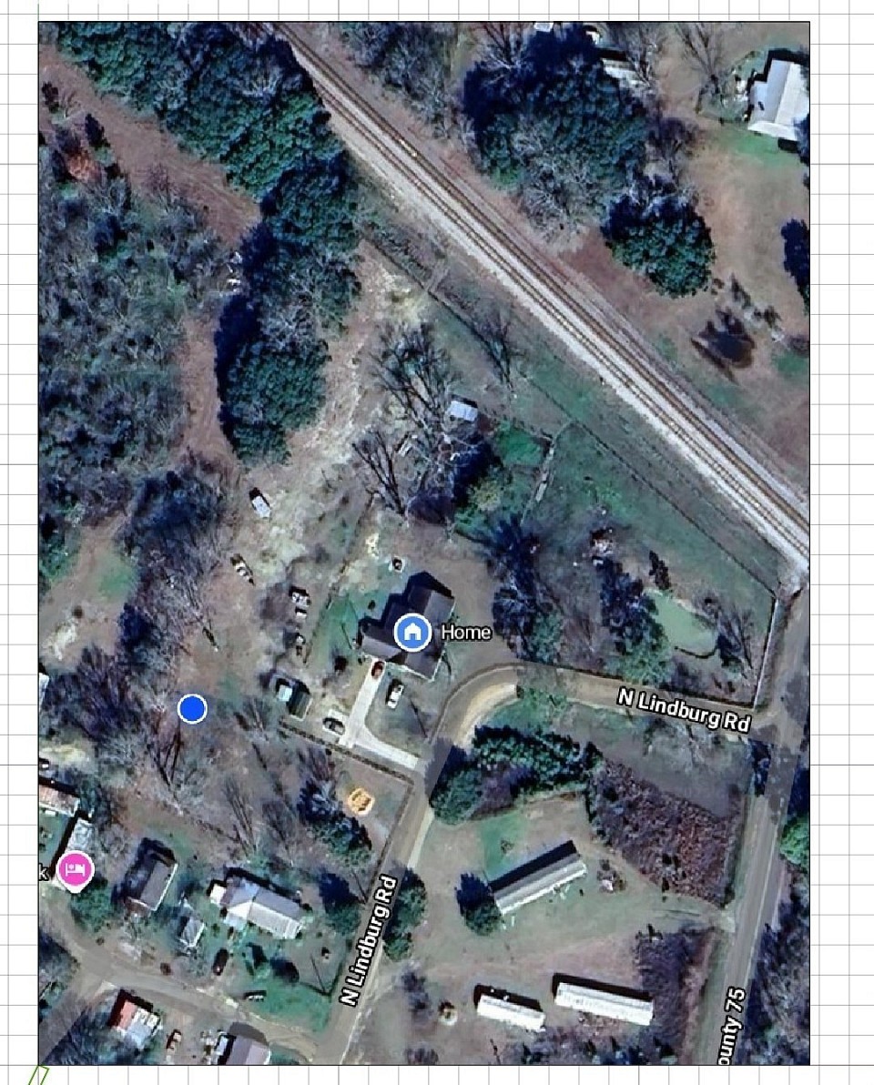 A birds eye view of what she started out wth.